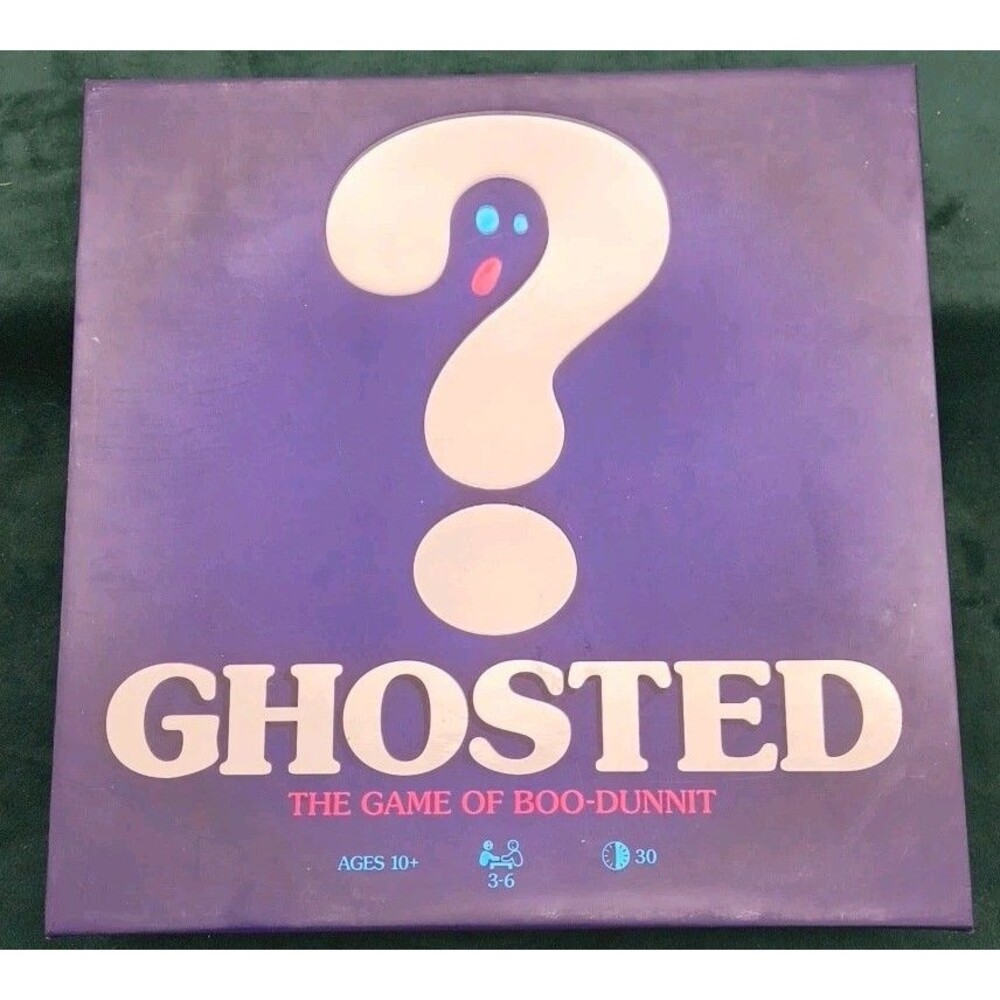 2021 Ghosted - Social Deduction Game, 3-6 Players 100% Complete